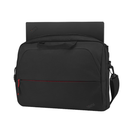 Lenovo | ThinkPad Essential 15.6" Topload (Sustainable & Eco-friendly, made with recycled PET: Total 7.5% Exterior: 24%) | Essential | Fits up to size 16 " | Topload | Black | Shoulder strap