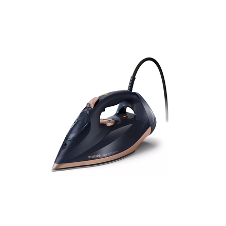 Philips | DST7510/80 | Steam Iron | 3200 W | Water tank capacity 300 ml | Continuous steam 55 g/min | Steam boost performance 260 g/min | Blue/Gold