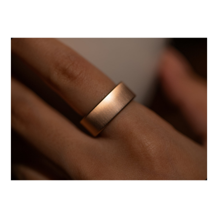 Ultrahuman | Ring Air | Brushed Rose Gold | Size 6 | Smart Ring