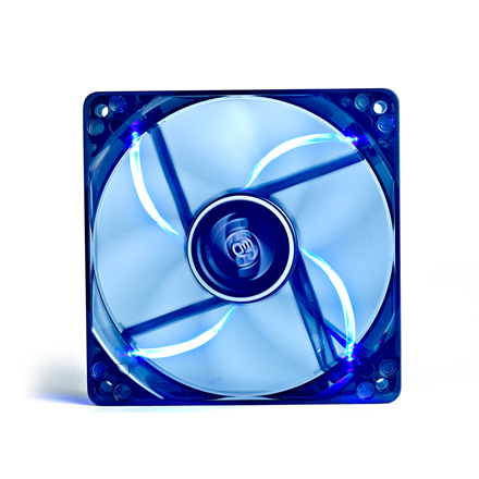 120 mm case ventilation fan, "Wind Blade 120", transparent, hydro bearing,4 LED's | Deepcool