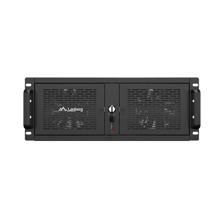 Lanberg Rackmount server chassis ATX 520/12 19"/4U | SC01-5204-12B