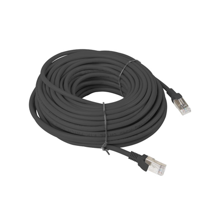 Lanberg | Patchcord CAT.5E UTP Fluke Passed | PCU5-10CC-2000-BK | 20 m | Black