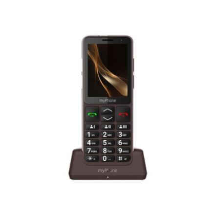 myPhone Bueno LTE Praline Collection | Brown | 2.8 " | IPS | 48 MB | 128 MB | Single SIM | MicroSD | 3G | Bluetooth | Main camera resolution 2 MP | 2000 mAh
