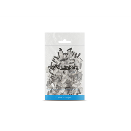 Lanberg | RJ45 Cat. 5/5e FTP Plug 8P8C, 100 pcs | Transparent
