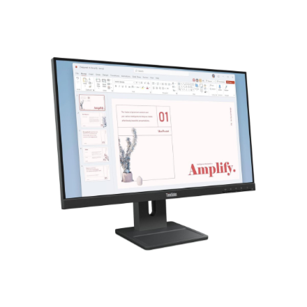 Lenovo | ThinkVision E24-40 | 23.8 " | IPS | 16:9 | 100 Hz | 4 ms | 1920 x 1080 pixels | 250 cd/m² | HDMI ports quantity 1 | Raven Black | Warranty 36 month(s)