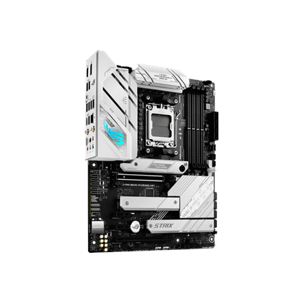Asus | ROG STRIX B650-A GAMING WIFI | Processor family AMD | Processor socket AM5 | DDR5 DIMM | Memory slots 4 | Supported hard disk drive interfaces SATA, M.2 | Number of SATA connectors 4 | Chipset AMD B650 | ATX