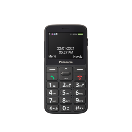 Panasonic | KX-TU160 | Easy Use Mobile Phone | TFT-LCD | USB version USB-C | Built-in camera | Main camera resolution 0.3 MP | Black | 69.2 g