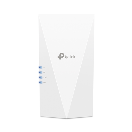 TP-LINK | AX1800 Wi-Fi 6 Range Extender | RE600X | 802.11ax | 2.4GHz/5GHz | Ethernet LAN (RJ-45) ports 1 | MU-MiMO Yes | no PoE | Antenna type 2xInternal