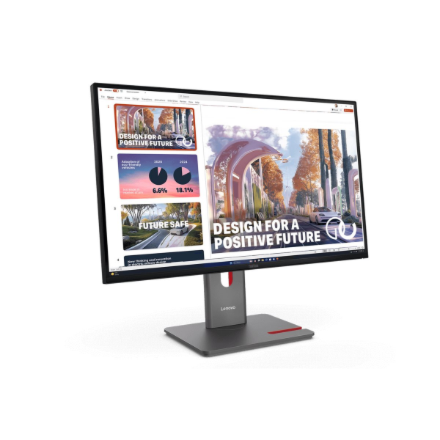 Lenovo | ThinkVision P27QD-40 | 27 " | IPS | 16:9 | 120 Hz | 4 ms | 2560 x 1440 pixels | 350 cd/m² | HDMI ports quantity 1 | Raven Black | Warranty 36 month(s)