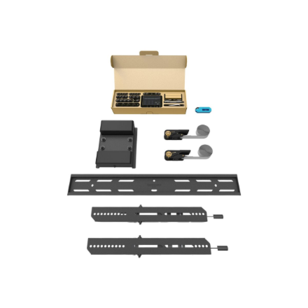 Neomounts Pillar Mount | WL35S-910BL16 | Levelling, tilt | 40-75 " | Maximum weight (capacity) 50 kg | Black