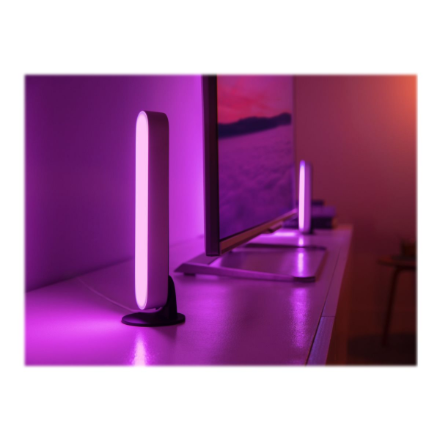 Philips Hue Play WCA Lightbar Base, Twin pack, White | 42 W | 2000-6500 Hue White Colour Ambiance