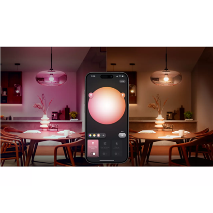 Philips Hue E WCA 806 A60 2kit SW EU | E27 | 8 W | 16 million colors, White and colored light