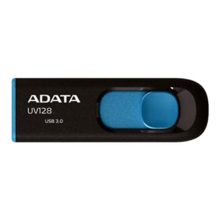ADATA | UV128 | 64 GB | USB 3.0 | Black/Blue