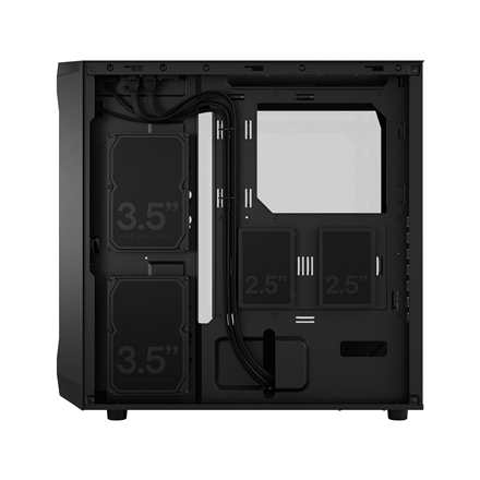 Fractal Design | Focus 2 | Side window | Black TG Clear Tint | Midi Tower | ATX