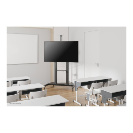 Neomounts Floor stand | PLASMA-M1950E TV trolley | Adjustable Height, Tilt | 60-100 " | Maximum weight (capacity) 100 kg | Black