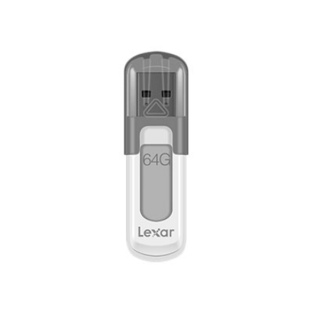 Lexar | Flash drive | JumpDrive V100 | 64 GB | USB 3.0 | Grey