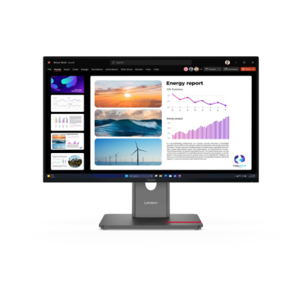 Lenovo | ThinkVision P24q-40 | 23.8 " | IPS | 16:9 | 120 Hz | 4 ms | 2560 x 1440 pixels | 300 cd/m² | HDMI ports quantity 1 | Raven Black | Warranty 36 month(s)