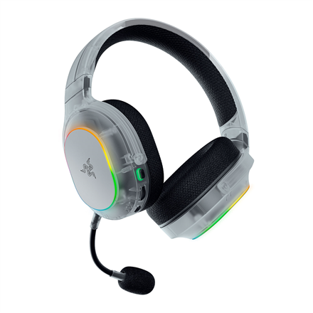 Razer Multi-Platform Gaming Headset | Barracuda X Chroma | Bluetooth | Over-Ear | Microphone | Phantom White Edition | Wireless