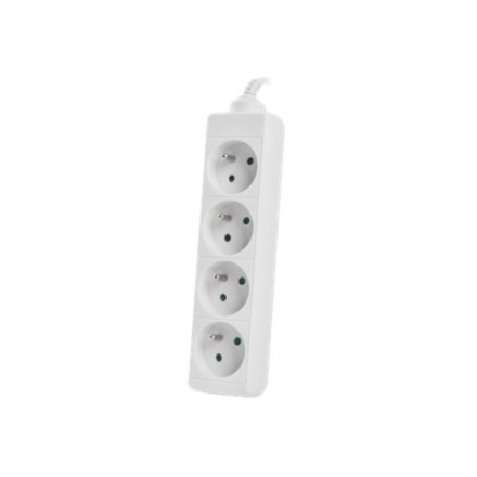 Lanberg | Cable Power Strip 4X French Outlets Quality-Grade Copper, 1.5 m | PS0-04E-0150-W