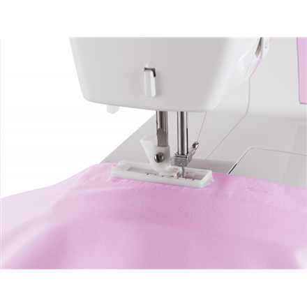 Singer | SIMPLE 3223 | Number of stitches 23 | Number of buttonholes 1 | White/Pink