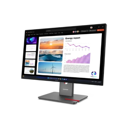 Lenovo | ThinkVision P24q-40 | 23.8 " | IPS | 16:9 | 120 Hz | 4 ms | 2560 x 1440 pixels | 300 cd/m² | HDMI ports quantity 1 | Raven Black | Warranty 36 month(s)