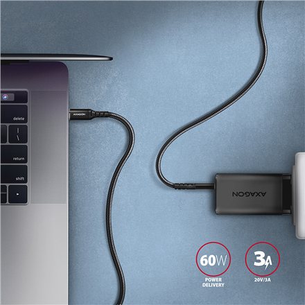AXAGON | Data and charging cable, 1m | BUCM-CM10AB | USB Type C to USB Type C