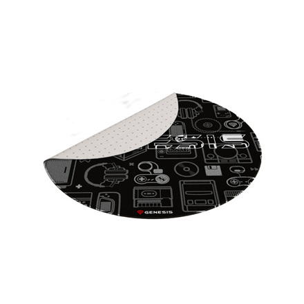 Genesis Protective Floor Mat Tellur 300 Round Gear Polyester | Floor Mat | Multicolor