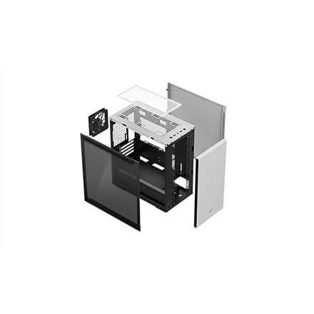 Deepcool | MACUBE 110 WH | White | mATX | ATX PS2 (Length less than 170mm)