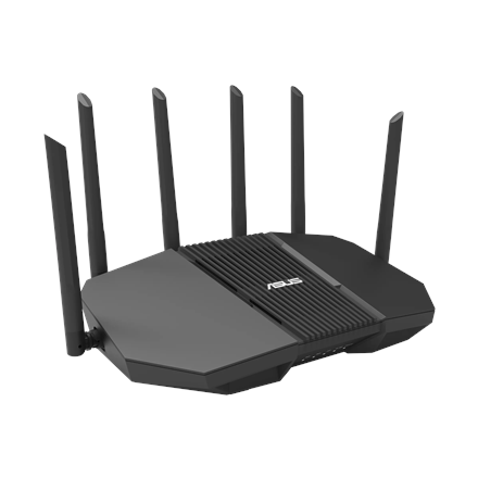 Asus BE9400 Tri-band WiFi 7 AiMesh Extendable Router | RT-BE90U | 802.11be | Ethernet LAN (RJ-45) ports 3 | Mesh Support Yes | MU-MiMO No | 4G/5G | Antenna type External