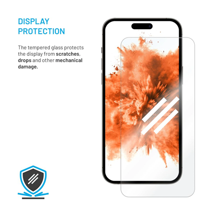 Fixed Screen protector | Apple | iPhone Air | Tempered Glass | Transparent | 2.5D
