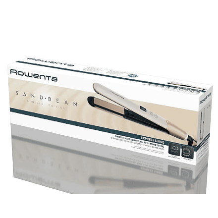 Rowenta Hair Straightener | SF4633F0 Express Shine | Ceramic heating system | Ionic function | Temperature (max) 210 °C | Number of heating levels 8 | Beige