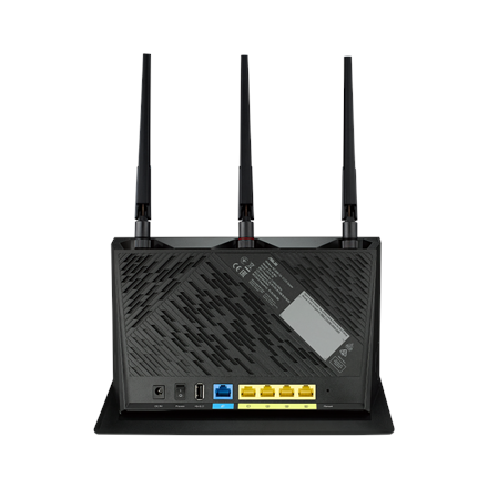 LTE Modem Router | 4G-AC86U Wireless-AC2600 | 802.11ac | 800+1733 Mbit/s | 10/100/1000 Mbit/s | Ethernet LAN (RJ-45) ports 4 | Mesh Support No | MU-MiMO Yes | 3G/4G via optional USB adapter | Antenna type Dual-band | 1 x USB 2.0 | 36 month(s)