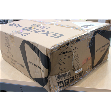 SALE OUT. Onex PVC; Nylon caster; Metal | Gaming chairs | GX220 AIR Series | Black | DAMAGED PACKAGING