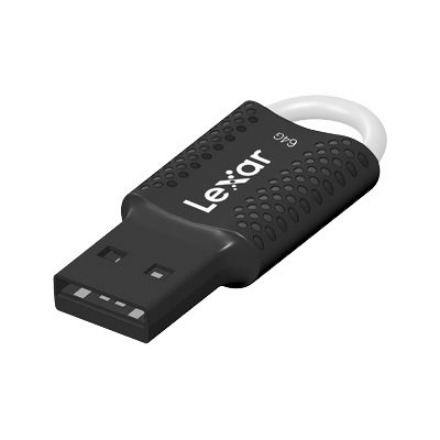 Lexar | USB Flash Drive | JumpDrive V40 | 64 GB | USB 2.0 | Black