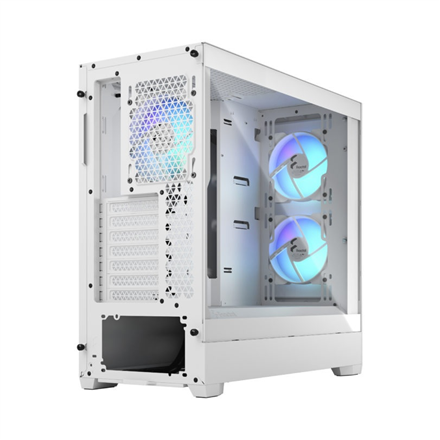 Fractal Design | Pop Air RGB | Side window | White TG Clear Tint | ATX, mATX, Mini ITX | ATX