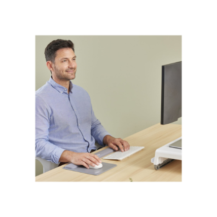 Fellowes | Breyta Compact Keyboard (TKL) Wrist Rest | Grey