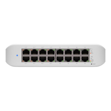 Ubiquiti | Switch Lite 16 PoE | USW-Lite-16-POE | Managed L2 | Wall-mountable/Desktop | PoE+ ports quantity 8