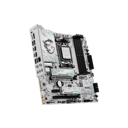 MSI B850M GAMING PLUS WIFI | Processor family AMD | Processor socket AM5 | DDR5 | Supported hard disk drive interfaces SATA, M.2 | Number of SATA connectors 4