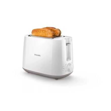 Philips | Toaster | HD2581/00 Daily Collection | Power 760-900 W | Number of slots 2 | Housing material Plastic | White