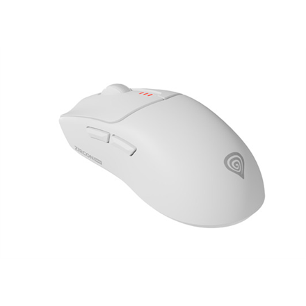 Genesis Zircon 500 | Gaming Mouse | Wireless/Wired | 2.4 GHz, Bluetooth, USB | White