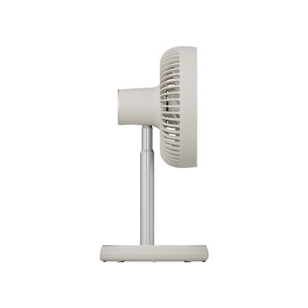 Duux Fan | Rize Flex | Stand Fan | Greige | Diameter 21 cm | Number of speeds 4 | Oscillation | 10 W