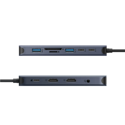 Hyper | HyperDrive Next 11 Port USB-C Hub | HD4006GL | Ethernet LAN (RJ-45) ports 1 | HDMI ports quantity 2 x 4K 60Hz