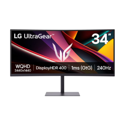 LG | 34G630A-B | 34 " | VA | WQHD | 21:9 | 240 Hz | 1 ms | 3440 x 1440 pixels | 300 cd/m² | HDMI ports quantity 2 | Black
