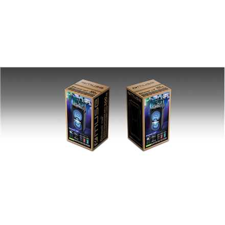 Muse | Party Box Speaker | M-1920DJ | 300 W | Bluetooth | Black | Portable | Wireless connection