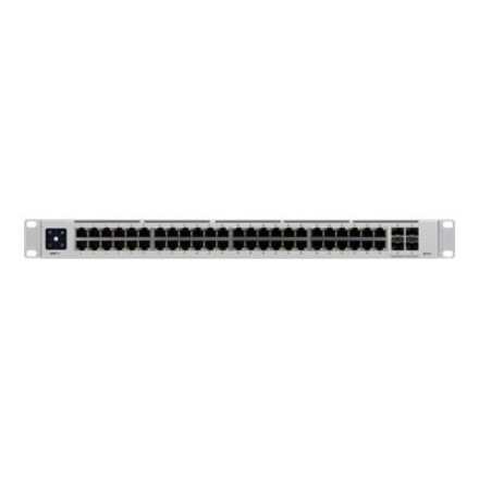 Ubiquiti | PRO 48 | 48-port, Layer 3 switch supporting 10G SFP+ connections with fanless cooling | Rack-mountable | L3