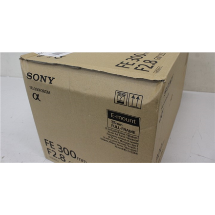 SALE OUT. Sony | SEL300F28GM FE 300MM F2.8 GM OSS | DAMAGED PACKAGING