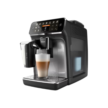 Philips Coffee maker | EP4346/71 4300 Series | Pump pressure 15 bar | Built-in milk frother | Fully Automatic | 1500 W | Black