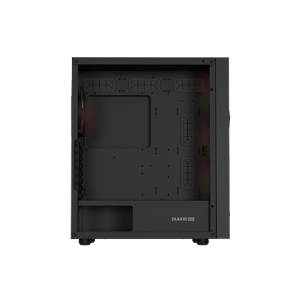 Genesis Gaming PC Case | Diaxid 605 ARGB | Black | Midi Tower