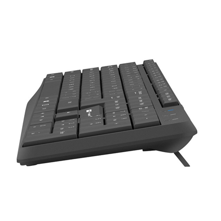 Natec | Keyboard and Mouse | Squid 2in1 Bundle | Keyboard and Mouse Set | Wireless | Wireless connection | US | Black