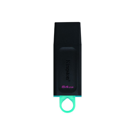 Kingston | DataTraveler Exodia USB Flash Drive | 64 GB | USB 3.2 Gen 1 | Black/Blue